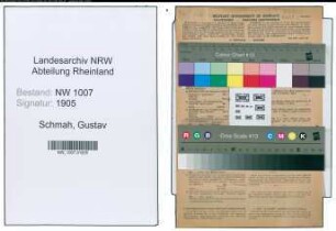 Entnazifizierung Gustav Schmah , geb. 18.09.1905 (Verkaeufer)