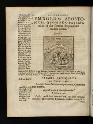350-353, Symbolum Apostolicum, Quodmodo Paterfamilias ...