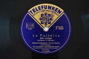 La Folletta (Die Lustige) : [Le sei sorelle] / (Salvatore E. Marchesi)