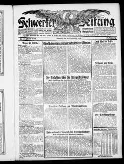 Schwerter Zeitung : Heimatblatt für die Stadt Schwerte und die Ämter Westhofen und Ergste : einzige in Schwerte gedruckte Zeitung