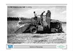 FAHR-Mähdrescher MD 2 (1952)
