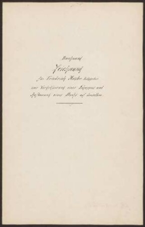 Meister, Friedrich, Rotgerbermeister Aufstockung und Vergrößerung eines Schuppens