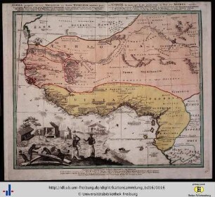 Guinea propria, nec non Nigritiae, vel terrae Nigrorum maxima pars.