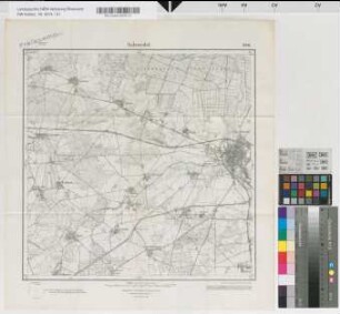 1609 Salzwedel, topographische Karte