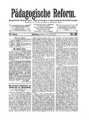 Die deutsche Volksschule am Anfang des 20. Jahrhunderts