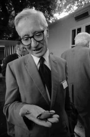 1978 Medizin 26. Juni bis 30. Juni; Maikäferrede: Nikolaas Tinbergen mit Maikäfer