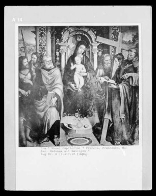 Madonna mit Heiligen