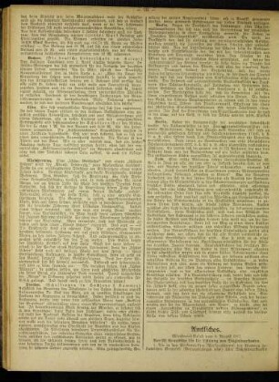 Amtliches : Ministerialerlaß vom 8. August 1917