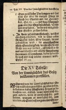 78-88, Die XV. - XVI. Tabelle