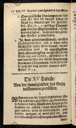 78-88, Die XV. - XVI. Tabelle