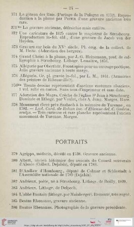 Portraits (Nr. 379 - 590)
