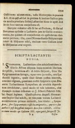 Scripta Lactantii Dubia