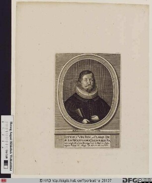 Bildnis Johann Wolfgang Frentzel