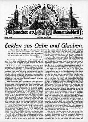 Leiden aus Liebe und Glauben / Kühn