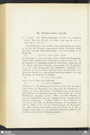 35. Elektrisches Licht
