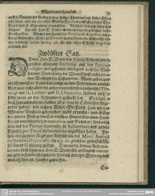 Zwölffter Satz