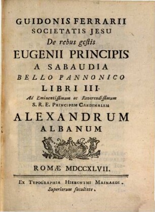 De rebus gestis Eugenii