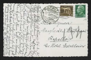 Brief von Hedwig Fischer an Margarete Hauptmann