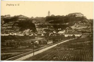 Freyburg. Blick auf Freyburg