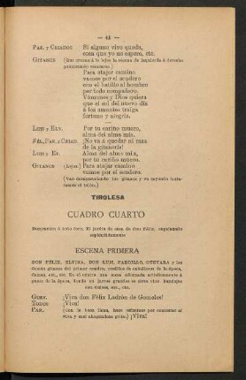 Cuadro cuarto