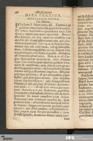 Meditatio Prima. De Morte.