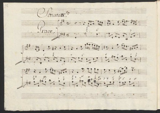 Sonaten; vl, bc; G-Dur; B G17; op.1/4