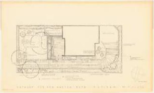 Garten Roth, Potsdam: Gartenplan 1:100