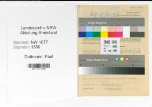 Entnazifizierung Paul Dettmann , geb. 20.06.1922 (Polizist)