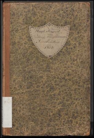 Hauptjournal der Bergamtskasse