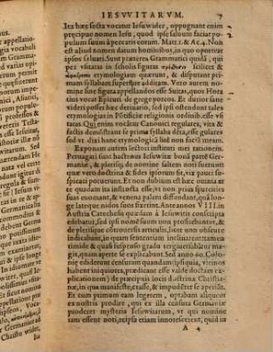 Doctrinae Iesuitarum Praecipua Capita, a doctis quibusdam Theologis ... retexta ...