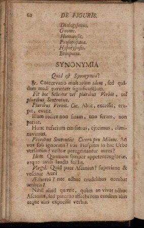 Synonymia