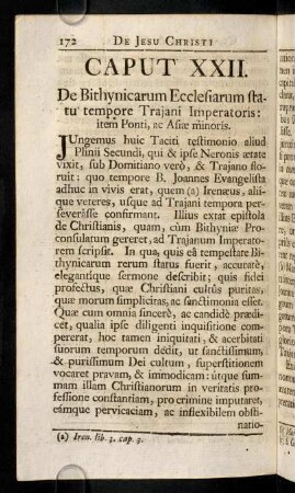 172-176, Caput XXII