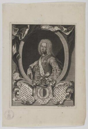Bildnis des Franciscus Carolus de Wratislaw et Mitrowitz