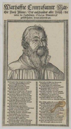 Bildnis des Matthias Flacius Illyricus