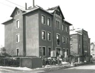 Radebeul. Wohnhaus, Gartenstraße 43 (um 1905). Straßenansicht