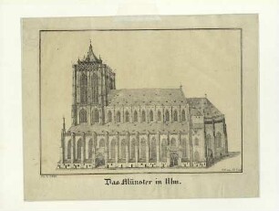 Münster. Südseite. Um 1850