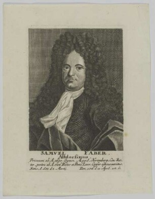 Bildnis des Samuel Faber