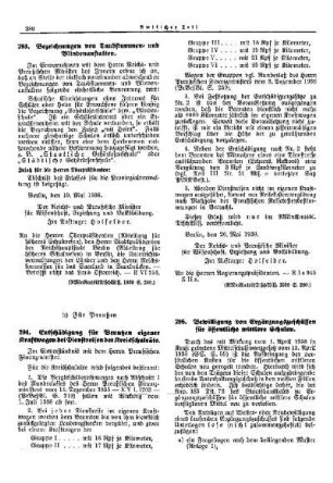 Entschädigung für Benutzen eigener Kraftwagen bei Dienstreisen der Kreisschulräte : [Erziehung] ; [Für Preußen] ; [Amtliche Erlasse] ; [Amtlicher Teil]