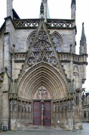 Katholische Domkirche Beatae Mariae Virginis - Erfurter Dom - Marienkirche — Portal