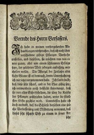 Vorrede des Herrn Verfassers.