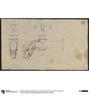Studie zu einem Wasserhahn