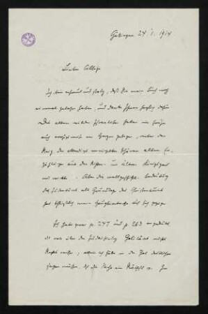 Brief 51: 24.01.1914
