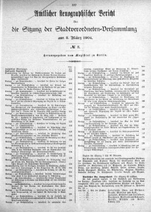 No. 8, 03.03.1904