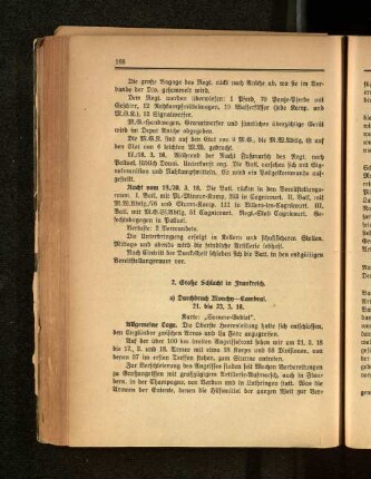 a) Durchbruch Monchy-Cambrai. 21. bis 23. 3. 18.