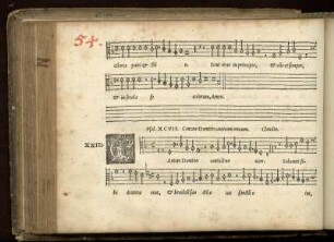 23. [= 54.] Cantate Domino canticum novum