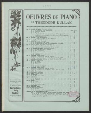 No. 5: Aventure rustique : Op. 75 No. 5