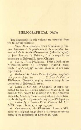 Bibliographical data