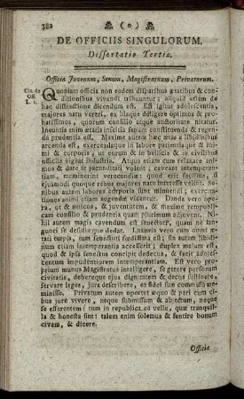 De Officiis Singulorum.