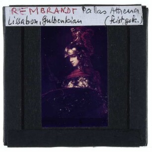 Rembrandt, Pallas Athene (Lissabon CGM, Inv. 1488)