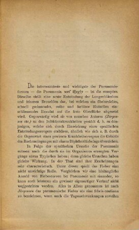 Fieberlose Pneumonie